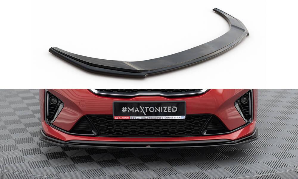 Front Lippe / Front Splitter / Frontansatz V.1 für Kia ProCeed GT (CD) von Maxton Design