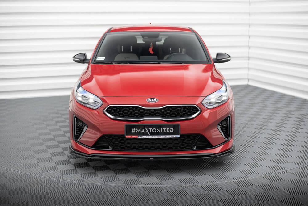 Front Lippe / Front Splitter / Frontansatz V.1 für Kia ProCeed GT (CD) von Maxton Design