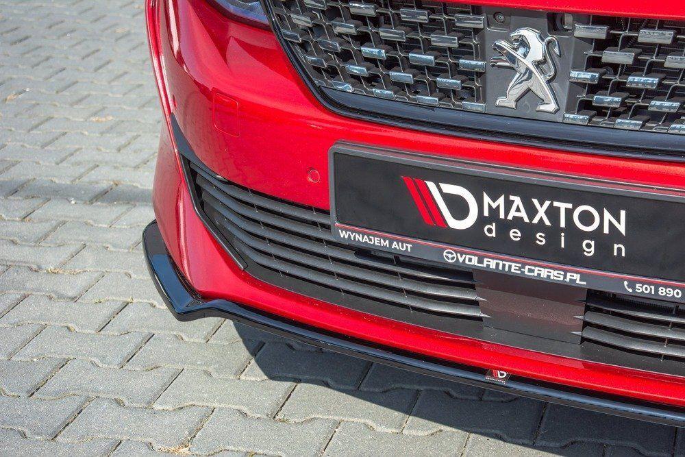 Front Splitter / Cup Schwert / Frontansatz V.1 für Peugeot 508 MK2 von Maxton Design