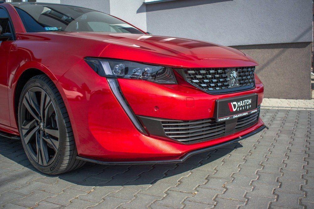 Front Splitter / Cup Schwert / Frontansatz V.1 für Peugeot 508 MK2 von Maxton Design