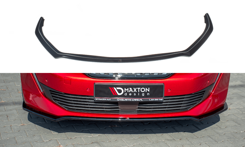 Front Splitter / Cup Schwert / Frontansatz V.1 für Peugeot 508 MK2 von Maxton Design