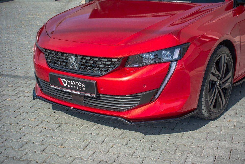 Front Splitter / Cup Schwert / Frontansatz V.1 für Peugeot 508 MK2 von Maxton Design