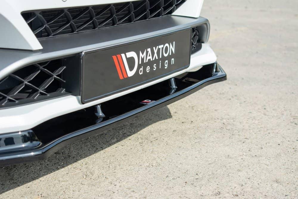 Front Splitter / Cup Schwert / Frontansatz V.1 für Renault Megane RS MK4 von Maxton Design