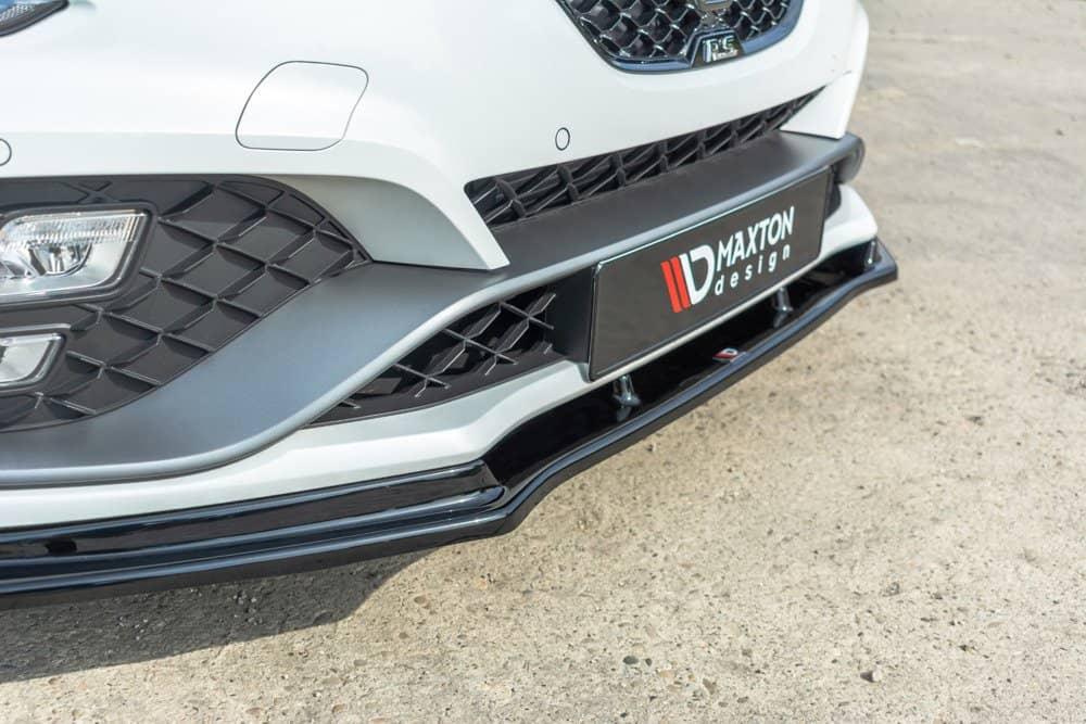 Front Splitter / Cup Schwert / Frontansatz V.1 für Renault Megane RS MK4 von Maxton Design