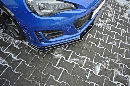 Front Splitter / Cup Schwert / Frontansatz V.1 für Subaru BRZ Facelift AS1 von Maxton Design