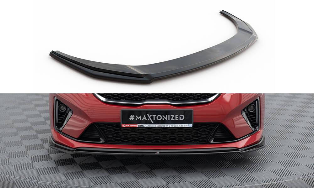 Front Lippe / Front Splitter / Frontansatz V.2 für Kia ProCeed GT (CD) von Maxton Design