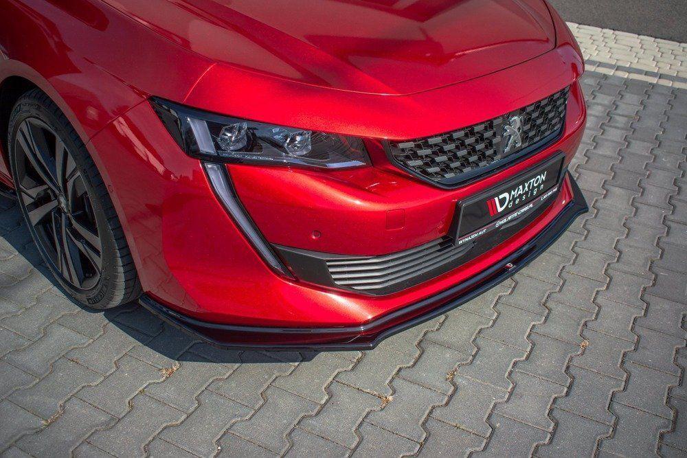 Front Splitter / Cup Schwert / Frontansatz V.2 für Peugeot 508 MK2 von Maxton Design