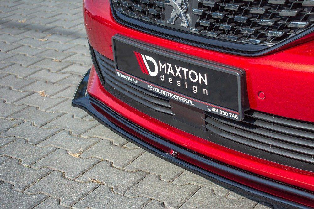 Front Splitter / Cup Schwert / Frontansatz V.2 für Peugeot 508 MK2 von Maxton Design