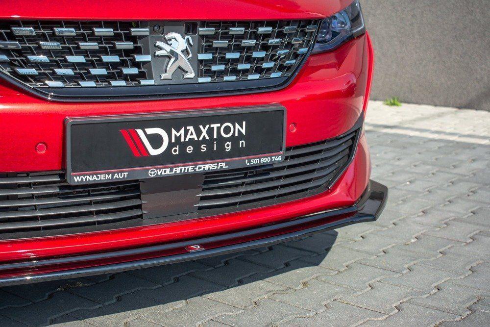 Front Splitter / Cup Schwert / Frontansatz V.2 für Peugeot 508 MK2 von Maxton Design