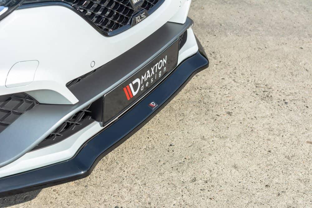 Front Splitter / Cup Schwert / Frontansatz V.2 für Renault Megane RS MK4 von Maxton Design