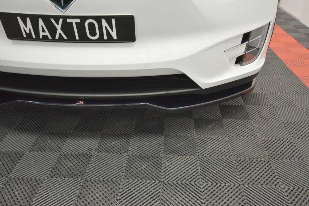 Front Diffusor / Front Splitter / Cup Schwert / Frontansatz V.2 für Tesla Model X von Maxton Design