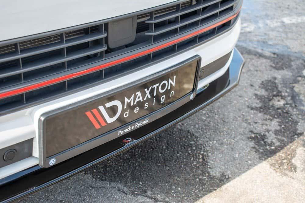 Front Splitter / Cup Schwert / Frontansatz V.2 für VW T6 Multivan von Maxton Design