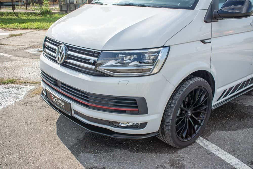 Front Splitter / Cup Schwert / Frontansatz V.2 für VW T6 Multivan von Maxton Design