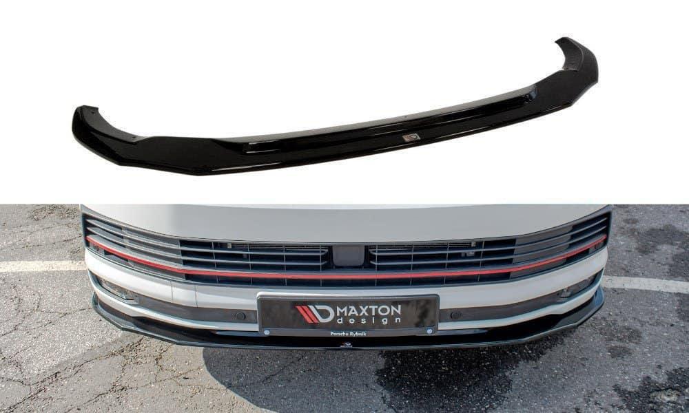 Front Splitter / Cup Schwert / Frontansatz V.2 für VW T6 Multivan von Maxton Design