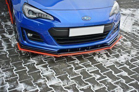 Front Splitter / Cup Schwert / Frontansatz V.4 für Subaru BRZ Facelift AS1 von Maxton Design