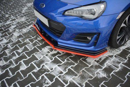 Front Splitter / Cup Schwert / Frontansatz V.4 für Subaru BRZ Facelift AS1 von Maxton Design