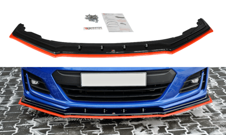 Front Splitter / Cup Schwert / Frontansatz V.4 für Subaru BRZ Facelift AS1 von Maxton Design