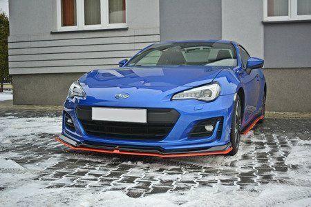 Front Splitter / Cup Schwert / Frontansatz V.5 für Subaru BRZ Facelift AS1 von Maxton Design