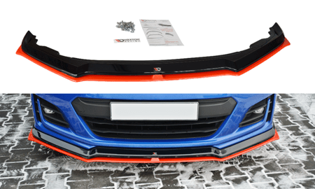 Front Splitter / Cup Schwert / Frontansatz V.5 für Subaru BRZ Facelift AS1 von Maxton Design