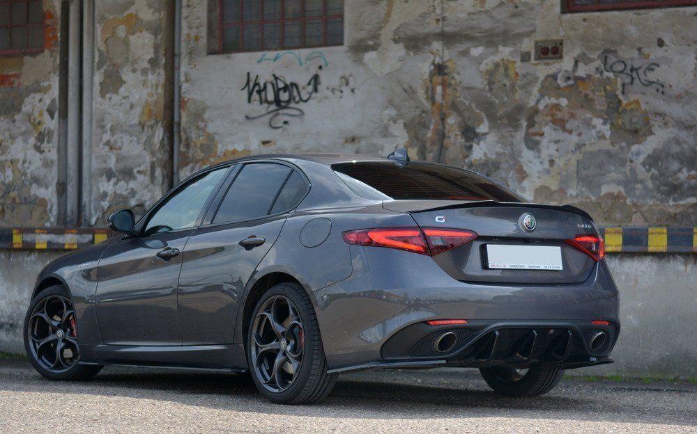 Seitliche Heck Diffusor Erweiterung für Alfa Romeo Giulia Veloce von Maxton Design