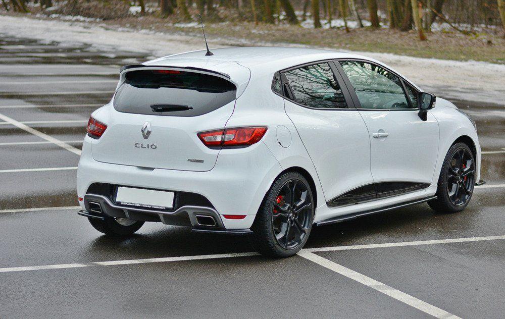 Seitliche Heck Diffusor Erweiterung für Renault Clio RS MK4 von Maxton Design