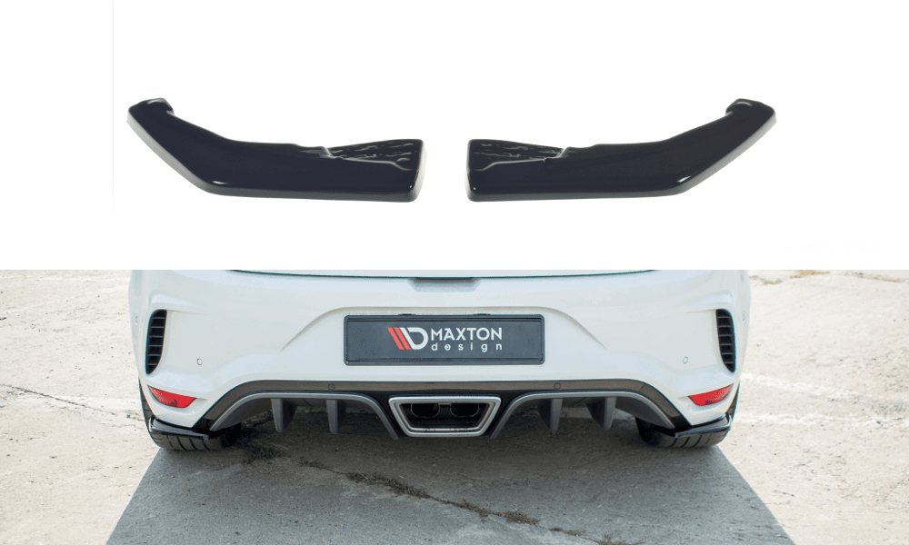 Seitliche Heck Diffusor Erweiterung für Renault Megane RS MK4 von Maxton Design