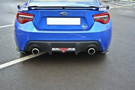 Seitliche Heck Diffusor Erweiterung V.1 für Subaru BRZ Facelift AS1 von Maxton Design