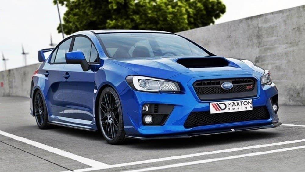 Front Splitter / Cup Schwert / Frontansatz V.1 für Subaru WRX STI von Maxton Design