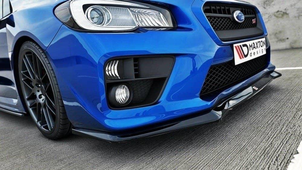 Front Splitter / Cup Schwert / Frontansatz V.1 für Subaru WRX STI von Maxton Design