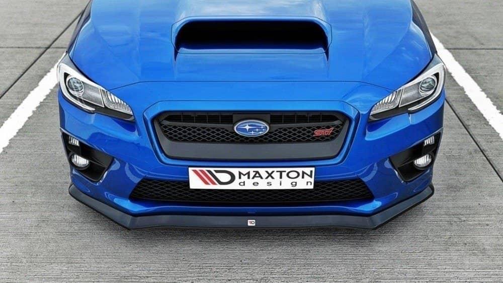 Front Splitter / Cup Schwert / Frontansatz V.1 für Subaru WRX STI von Maxton Design