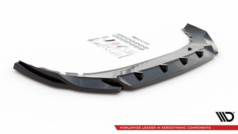 Front Splitter / Cup Schwert / Frontansatz V.2 für Cupra Ateca KH7 von Maxton Design