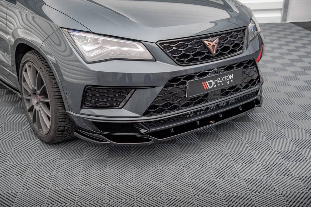 Front Splitter / Cup Schwert / Frontansatz V.2 für Cupra Ateca KH7 von Maxton Design