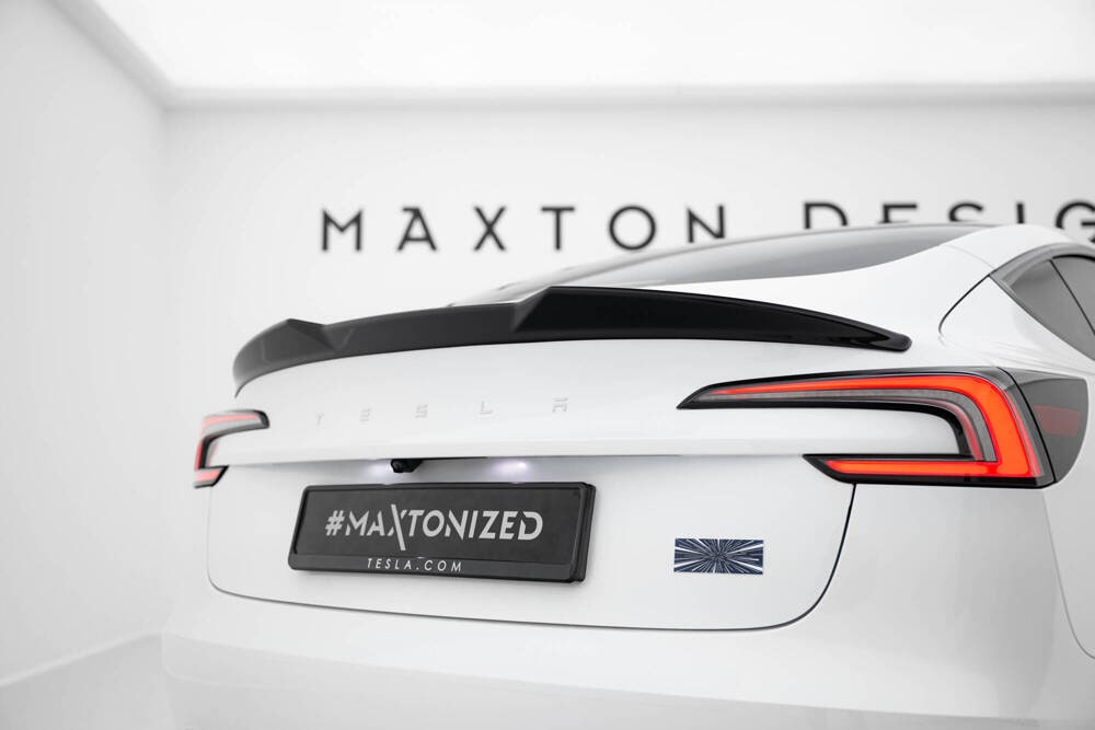 Spoiler Cap 3D für Tesla Model 3 Performance MK1 Facelift von Maxton Design