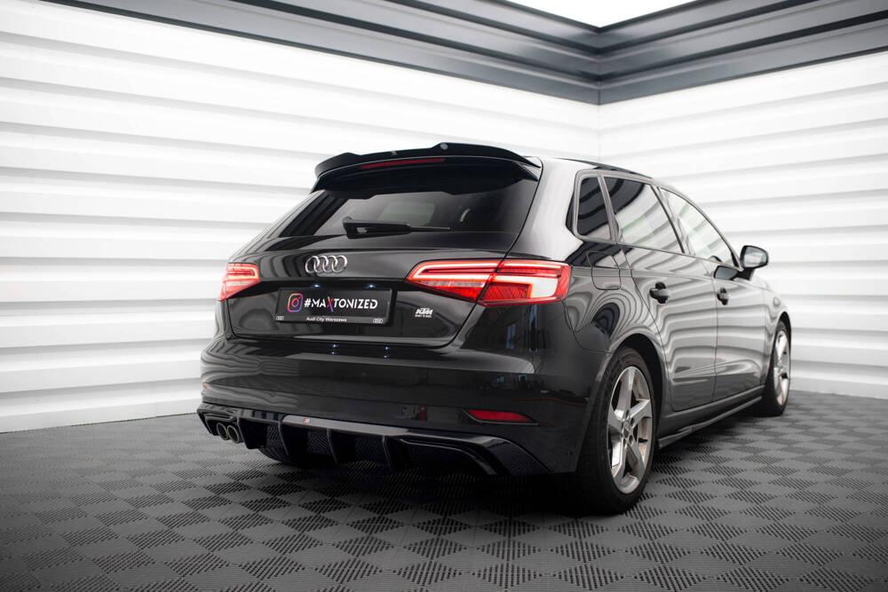 Spoiler Cap für Audi A3 8V Sportback Facelift von Maxton Design