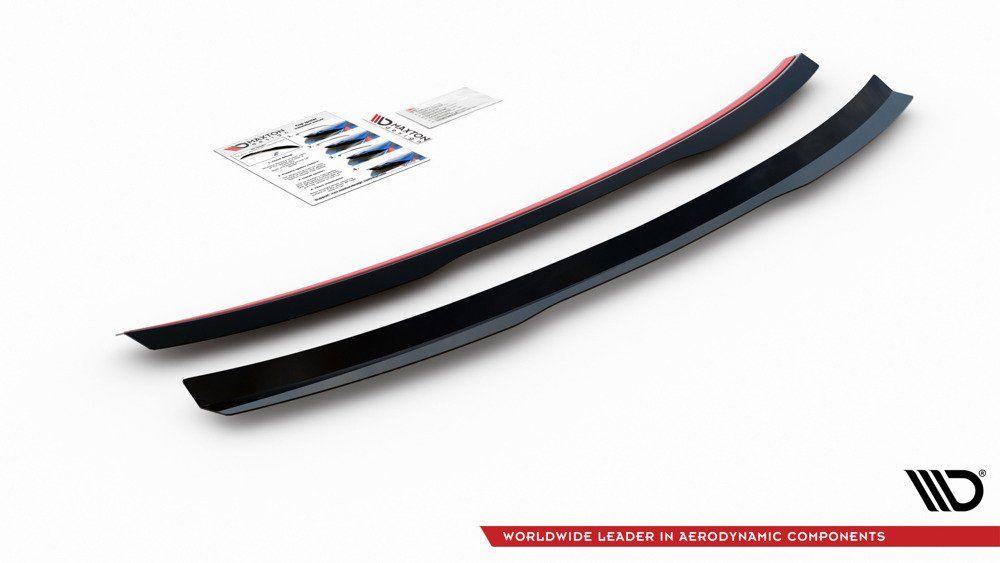 Spoiler Cap für Audi A4 / A4 S-Line B8 / B8 FL Limousine von Maxton Design