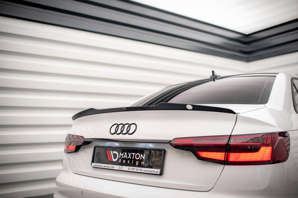 Spoiler Cap für Audi A4 B9 Facelift Limousine von Maxton Design