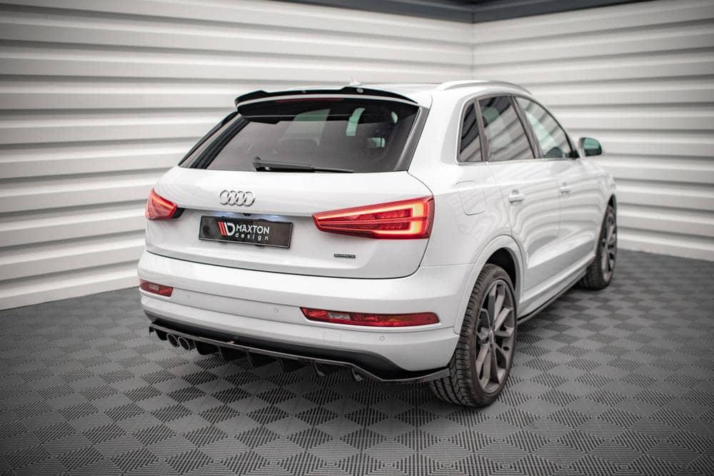 Spoiler Cap für Audi Q3 S-Line 8U Facelift von Maxton Design