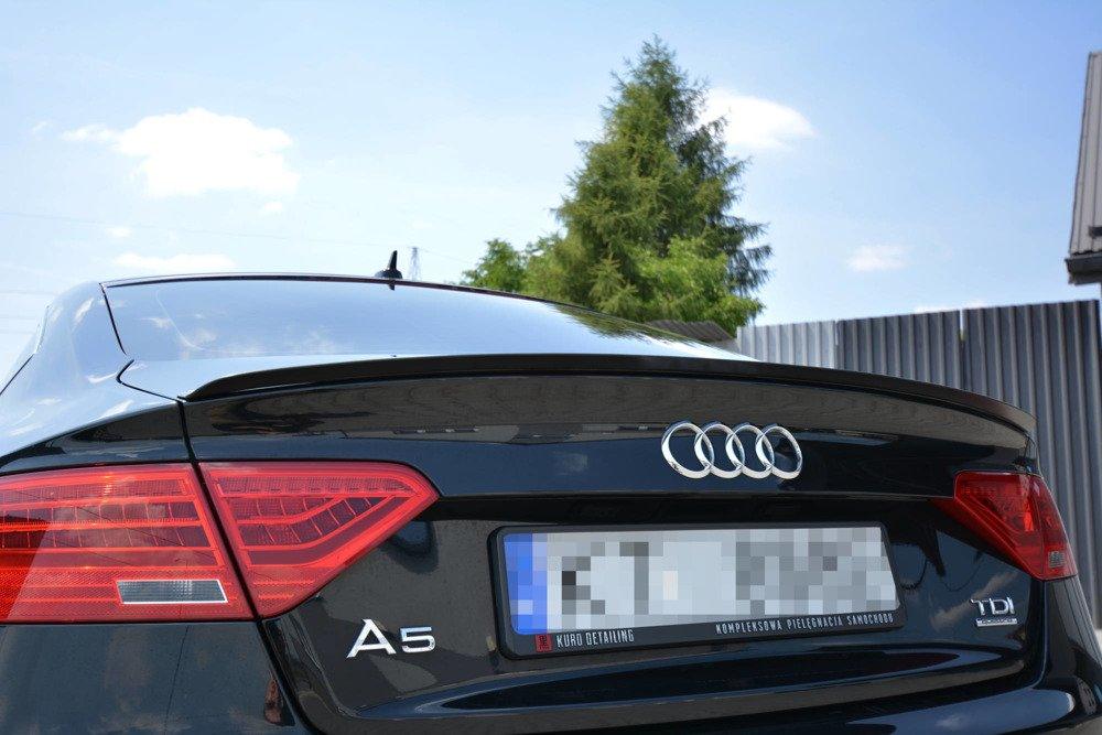 Spoiler Cap für Audi A5 / A5 S-Line / S5 8T / 8T Facelift Sportback von Maxton Design