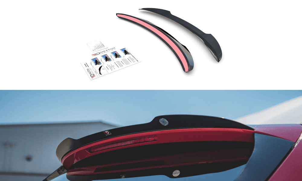 Spoiler cap for Mercedes CLA Shooting Brake AMG-LINE (X118) from Maxton Design 