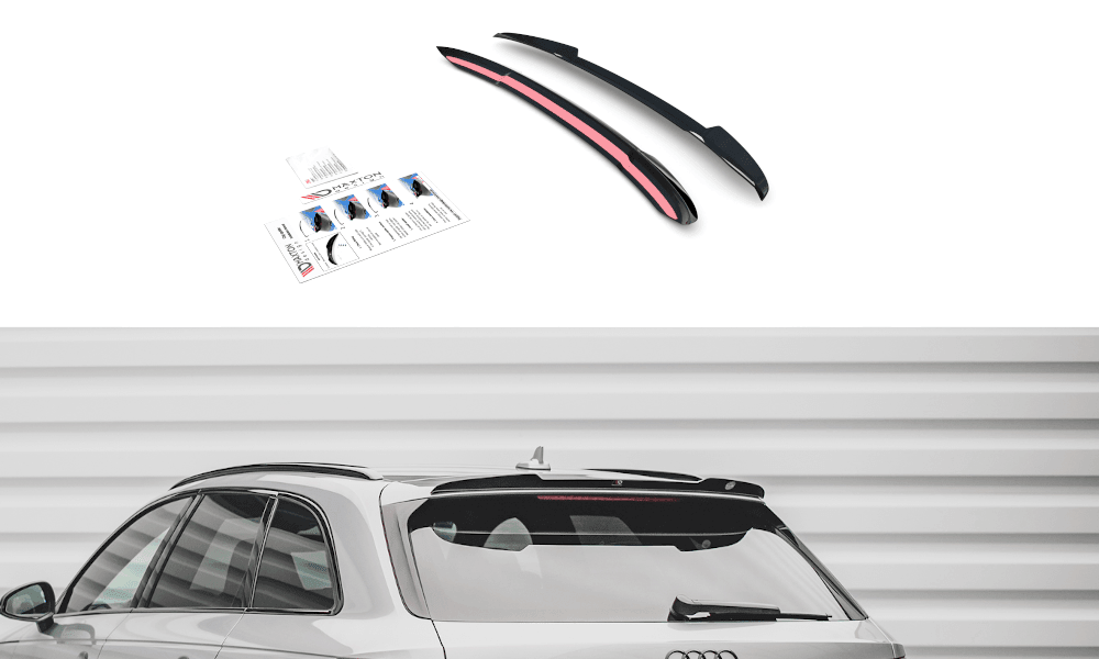 Spoiler Cap für Audi A4 B9 8W Avant S-Line von Maxton Design