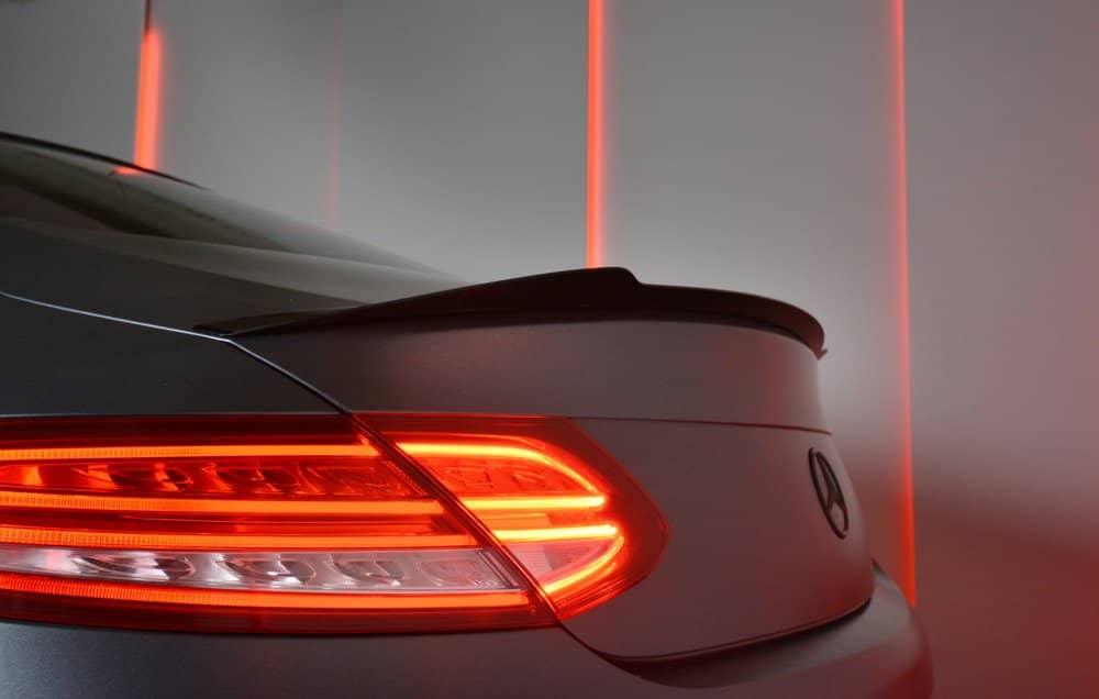 Spoiler Cap für Mercedes Benz C Klasse W205 Coupe AMG Line von Maxton Design