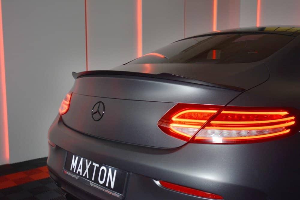 Spoiler Cap für Mercedes Benz C Klasse W205 Coupe AMG Line von Maxton Design