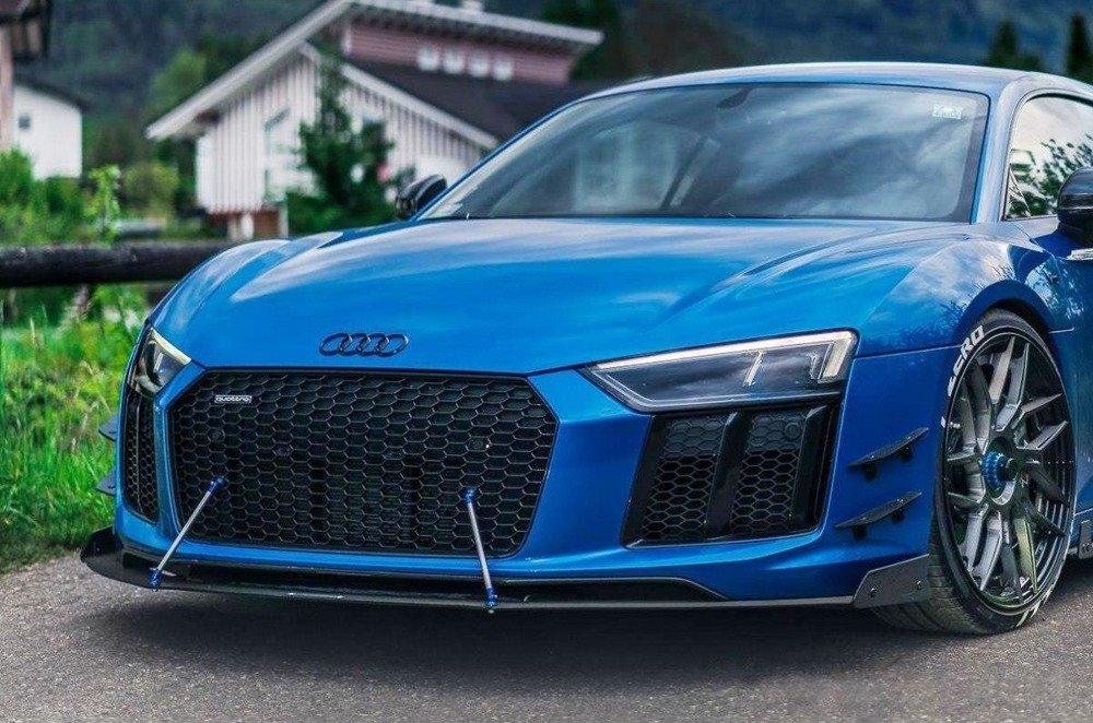 Front Splitter / Cup Schwert / Frontansatz Sport für Audi R8 4S von Maxton Design