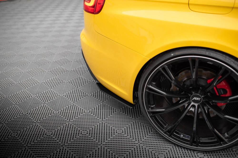 Seitliche Heck Diffusor Erweiterung Street Pro für Audi RS4 B8 von Maxton Design