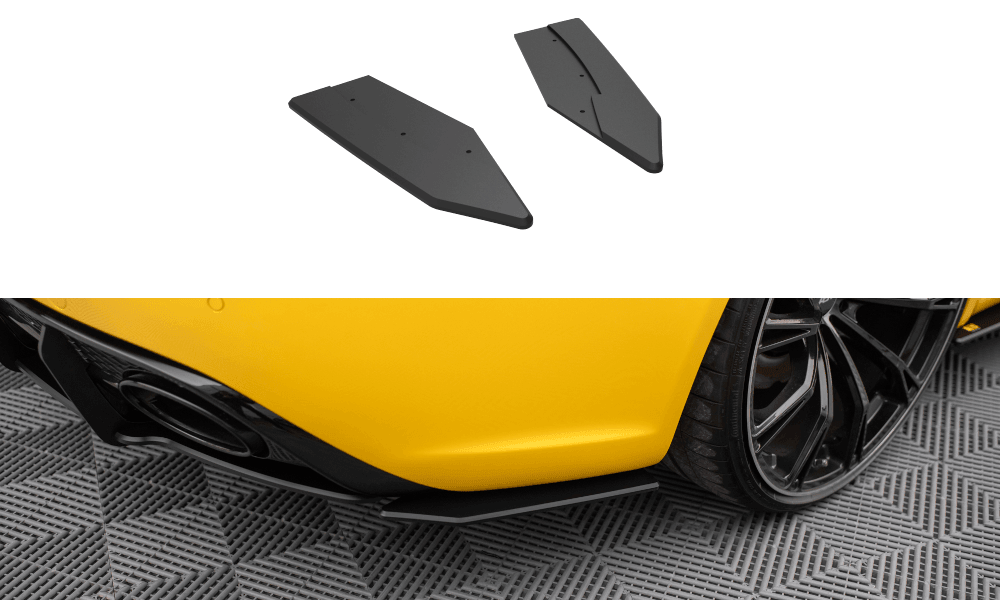 Seitliche Heck Diffusor Erweiterung Street Pro für Audi RS4 B8 von Maxton Design