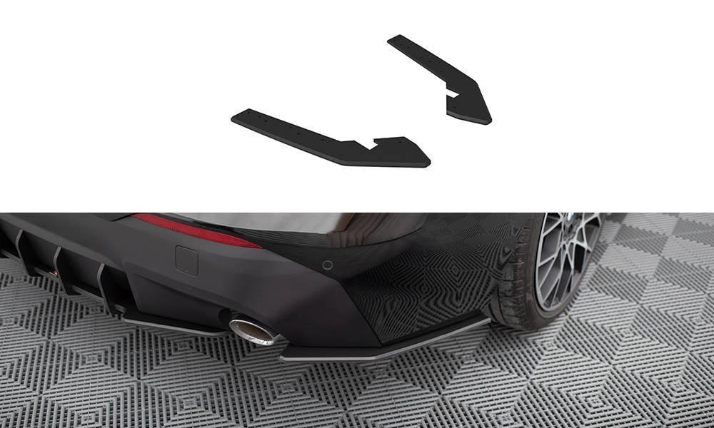 Seitliche Heck Diffusor Erweiterung Street Pro für BMW 2 Coupe G42 von Maxton Design