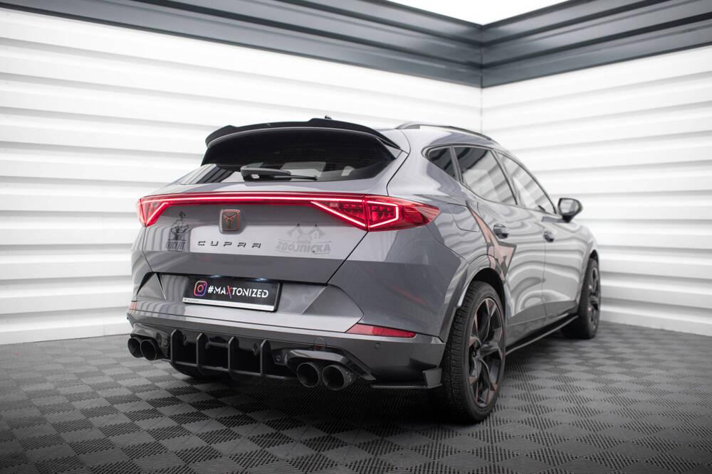 Seitliche Heck Diffusor Erweiterung Street Pro für Cupra Formentor von Maxton Design