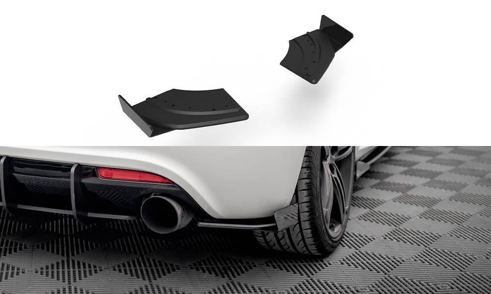 Seitliche Heck Diffusor Erweiterung Street Pro mit Flaps für Mercedes-Benz CLA 45AMG Aero C117 Facelift von Maxton Design