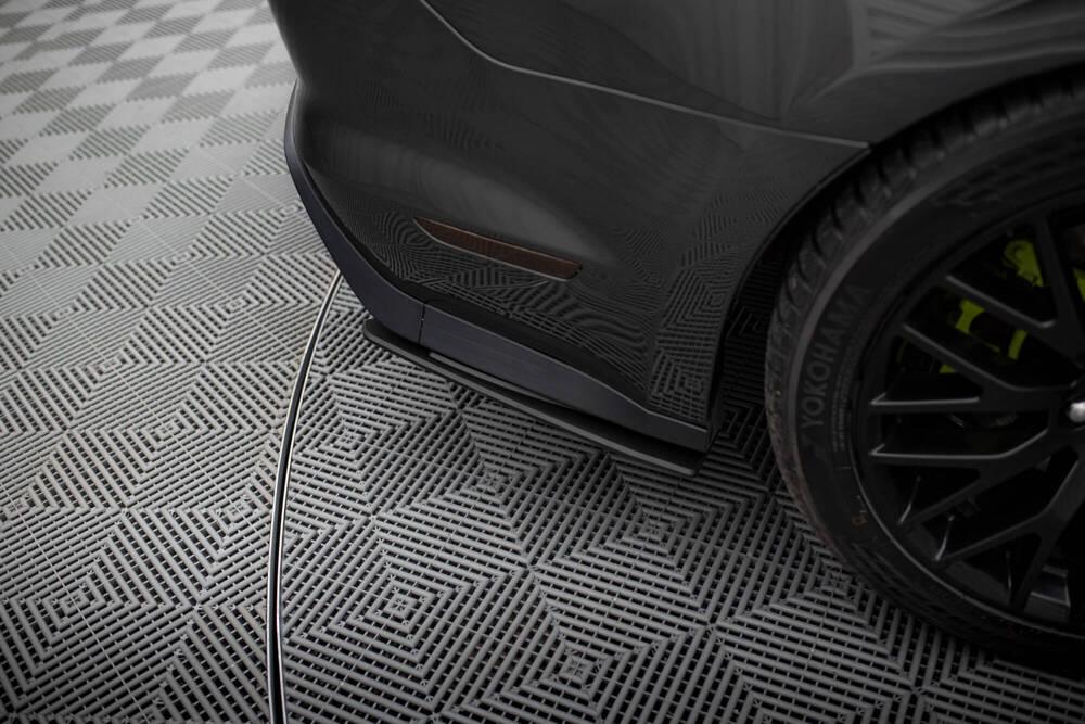 Seitliche Heck Diffusor Erweiterung Street Pro für Ford Mustang GT MK6 von Maxton Design