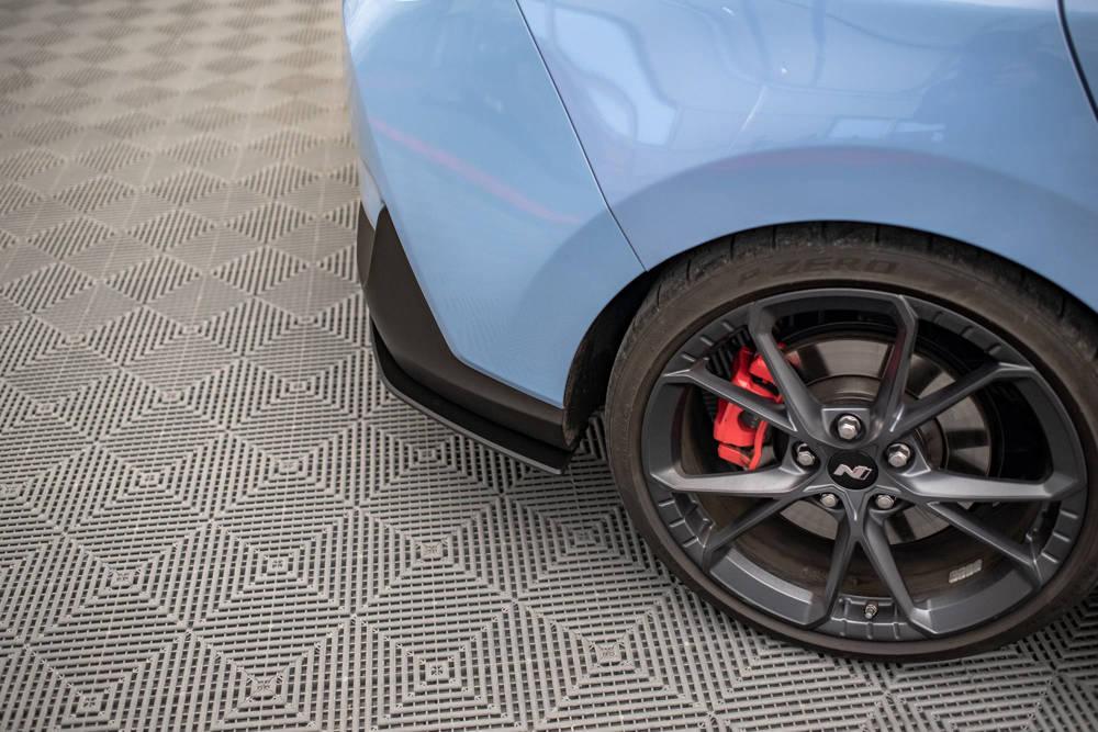 Seitliche Heck Diffusor Erweiterung Street Pro für Hyundai I30 N Fastback MK3 von Maxton Design